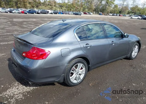 2010 Infiniti G37X z USA, uszkodzony, nr VIN JN1CV6AR3AM457445